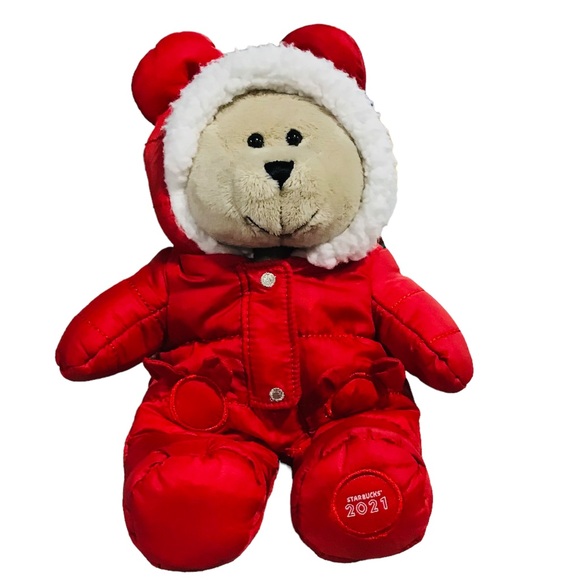 Starbucks Toys Starbucks Bearista Bear Christmas Bear Limited